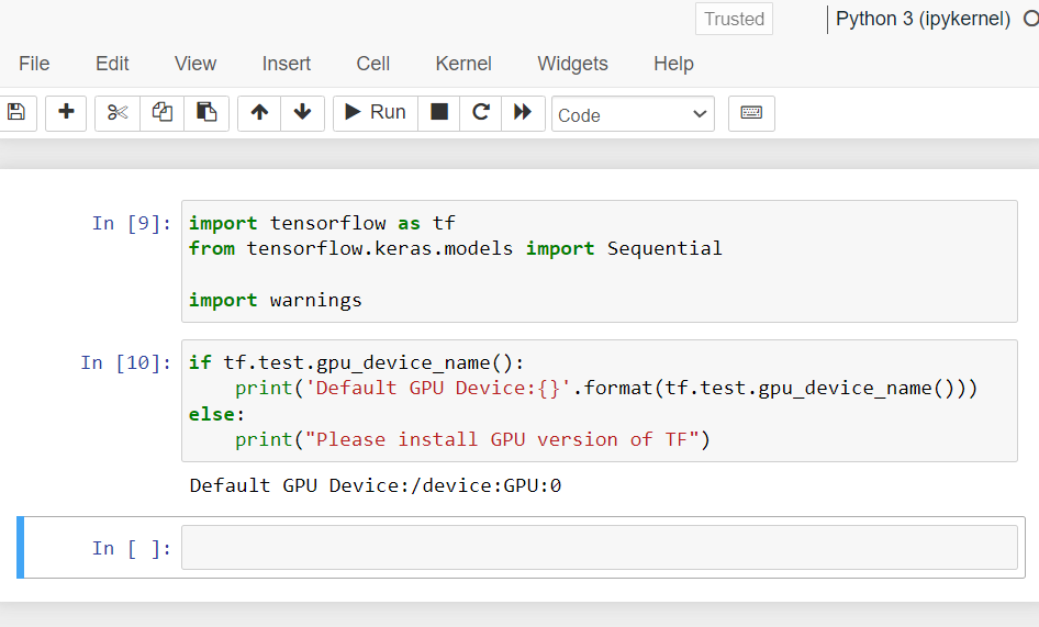 Install Tensorflow GPU in Jupyter Notebook Windows - Yodi Aditya